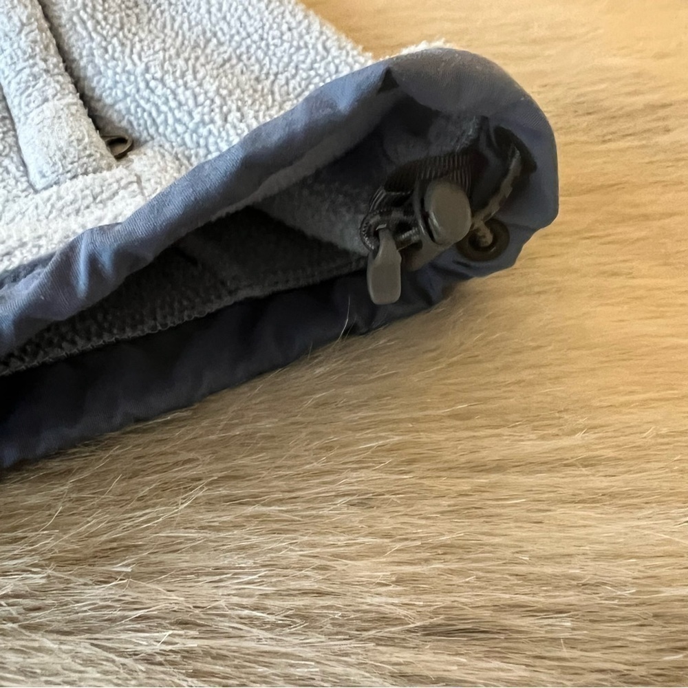 THE NORTH FACE Powder Blue Thick Fleece Jacket Long Sleeve Zip Up XS Polartech - Picture 8 of 15